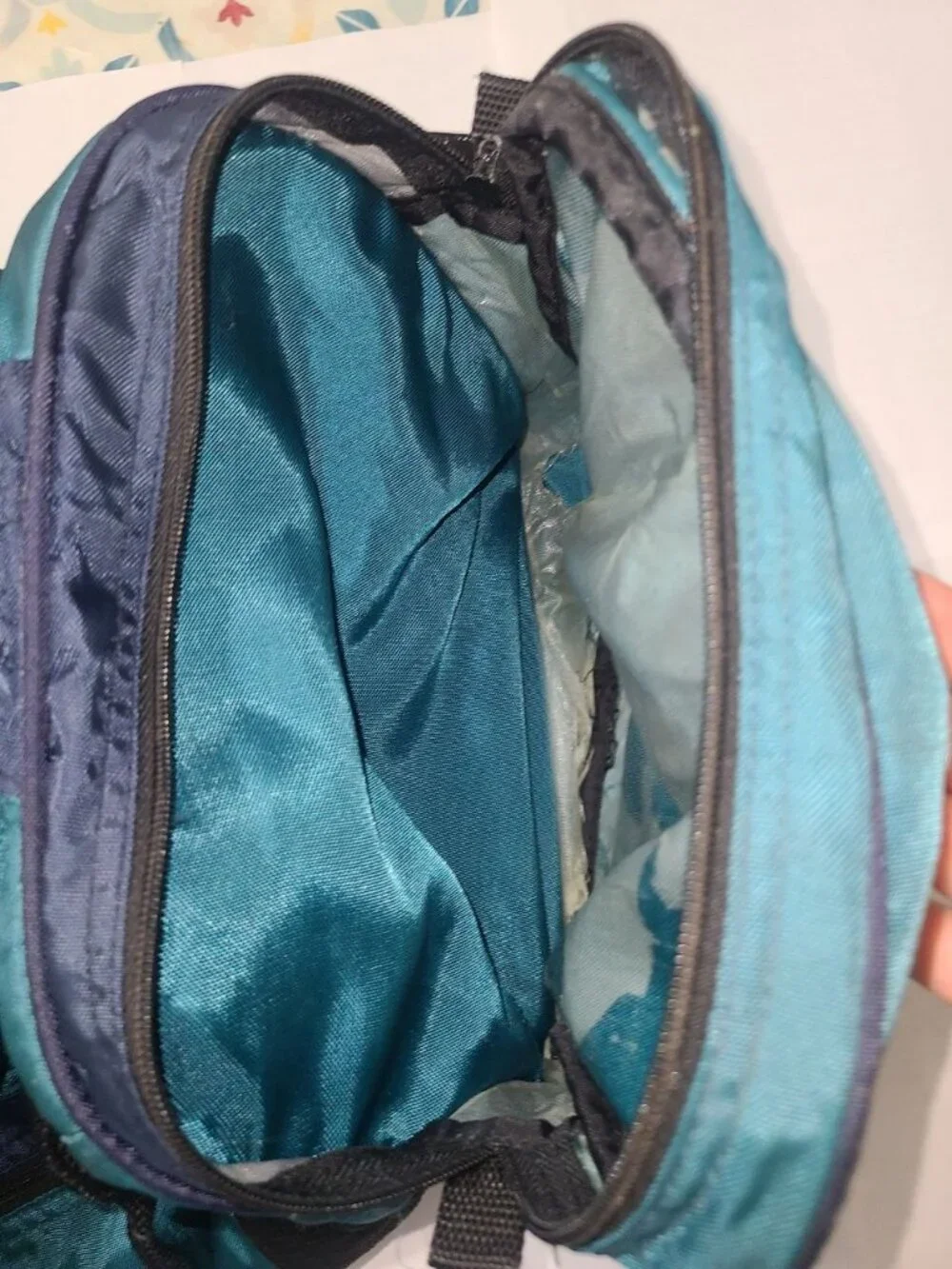 Teal Duffel Bag